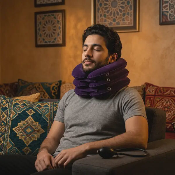 مخدة الرقبه الهوائية