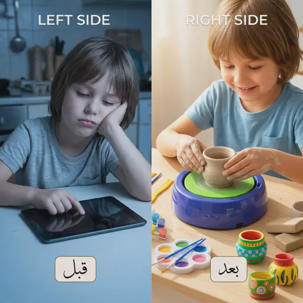 لعبة صانع الفخار