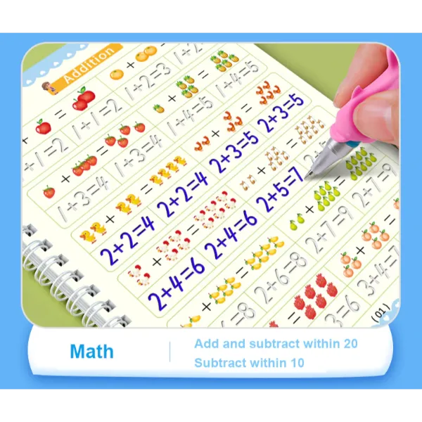 مجموعة الكتب والأقلام السحرية