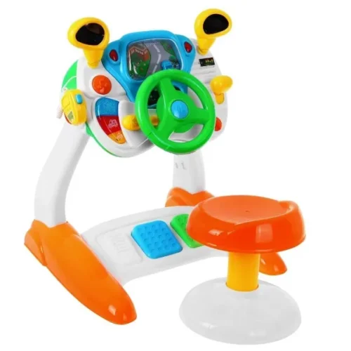 1 لعبة سيارة الأطفال مع كرسي