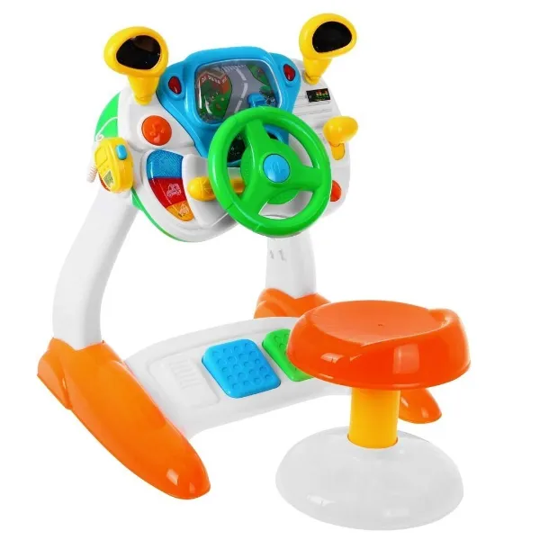 1 لعبة سيارة الأطفال مع كرسي