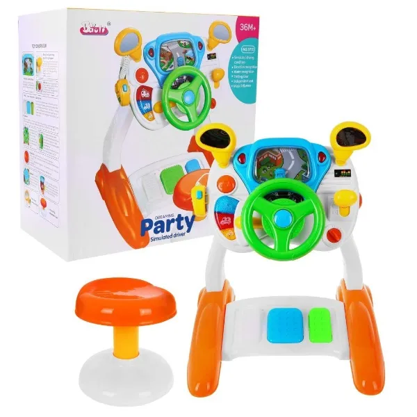 4 لعبة سيارة الأطفال مع كرسي