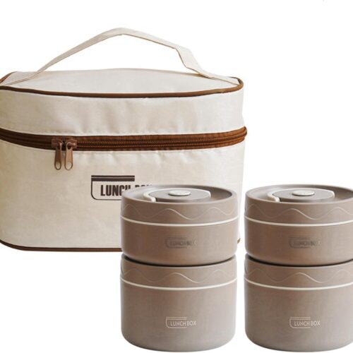 1 اللانش بوكس التريندي يحافظ على الأكل وانتوا بره البيت