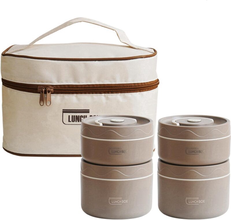 1 اللانش بوكس التريندي يحافظ على الأكل وانتوا بره البيت