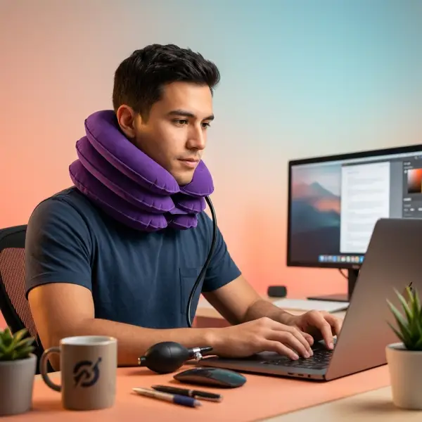 مخدة الرقبه الهوائية