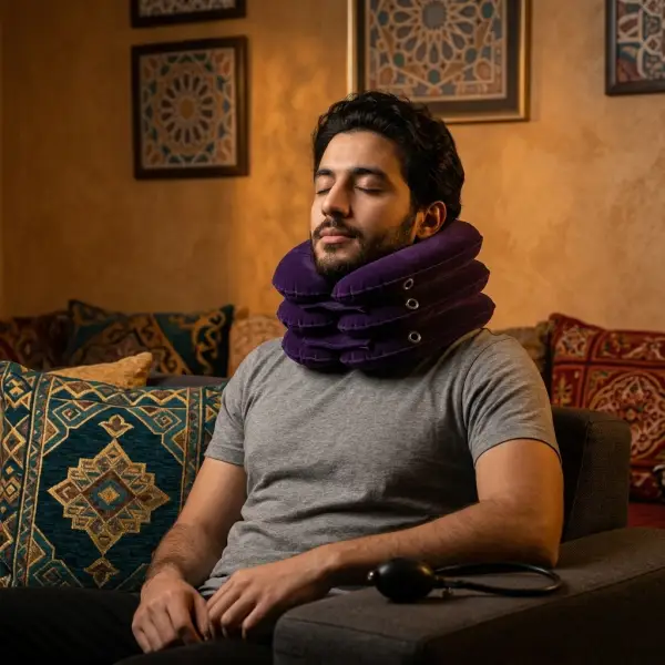 مخدة الرقبه الهوائية