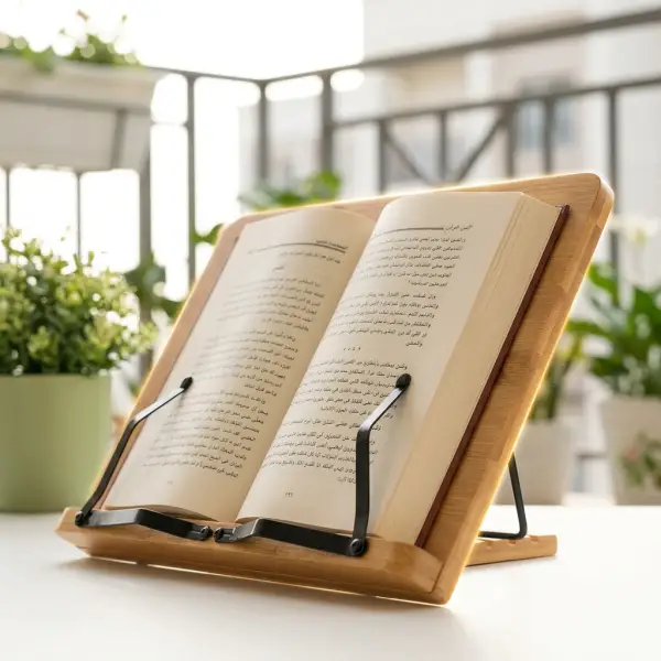 حامل الكتاب للقراءة والمذاكرة لحماية الرقبة والظهر والعينين