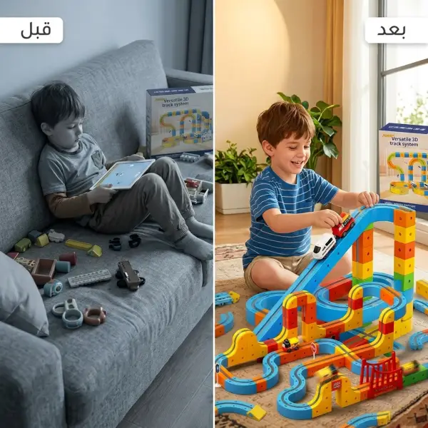 قطار المغناطيس ٦٩ قطعة